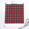 Royal Tartan Style Christmas Plaid Kilt Red Black Green Blue Scottish Custom Printed Fabric by Spoonflower Various Fabrics by the Yard or Fat Quarter